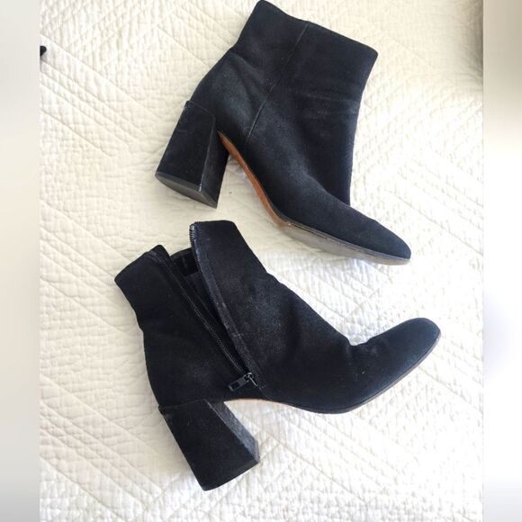 Vince suede leather boots - Picture 1 of 14